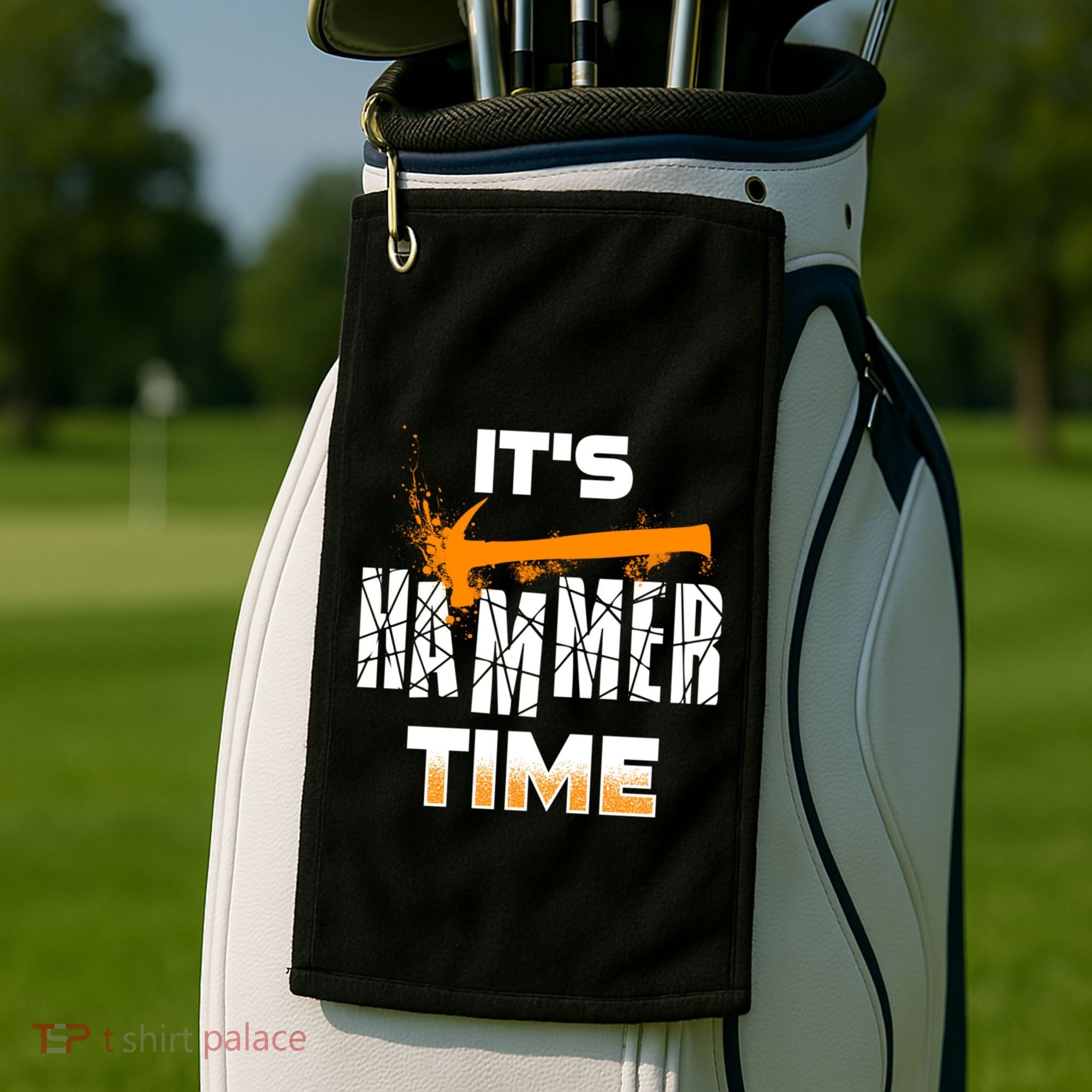 Carpenter Or Trades Cute Gift Golf Towel
