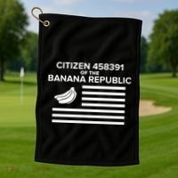 Citizen Of The Banana Republic Golf Towel thumb 1