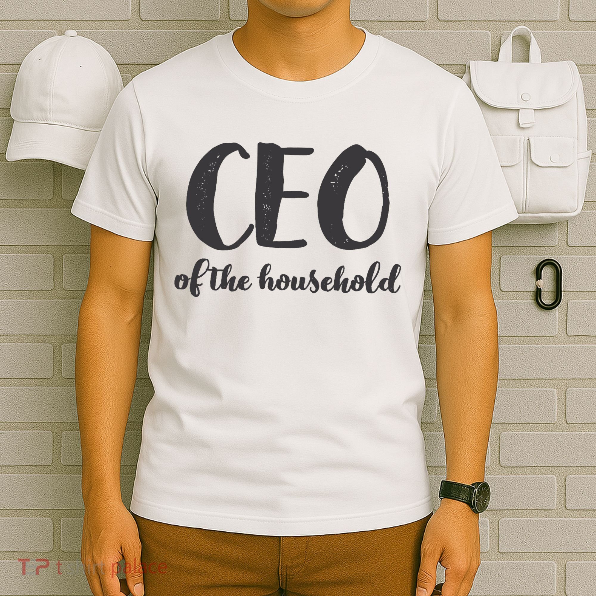 CEO Of The Household Funny Mothers Day Gifts Daughter T-Shirt