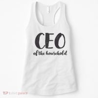 CEO Of The Household Funny Mothers Day Gifts Daughter Women's Tank Top thumb 0