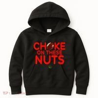 Choke On These Nuts Kids Hoodie thumb 0