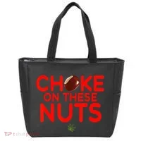 Choke On These Nuts Tote Bag thumb 0
