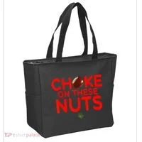 Choke On These Nuts Tote Bag thumb 2