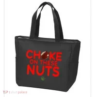 Choke On These Nuts Tote Bag thumb 3