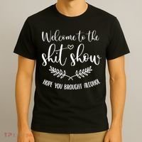 Coordinator Of The Entire Shit Show Shit Show Supervisor T-Shirt thumb 3