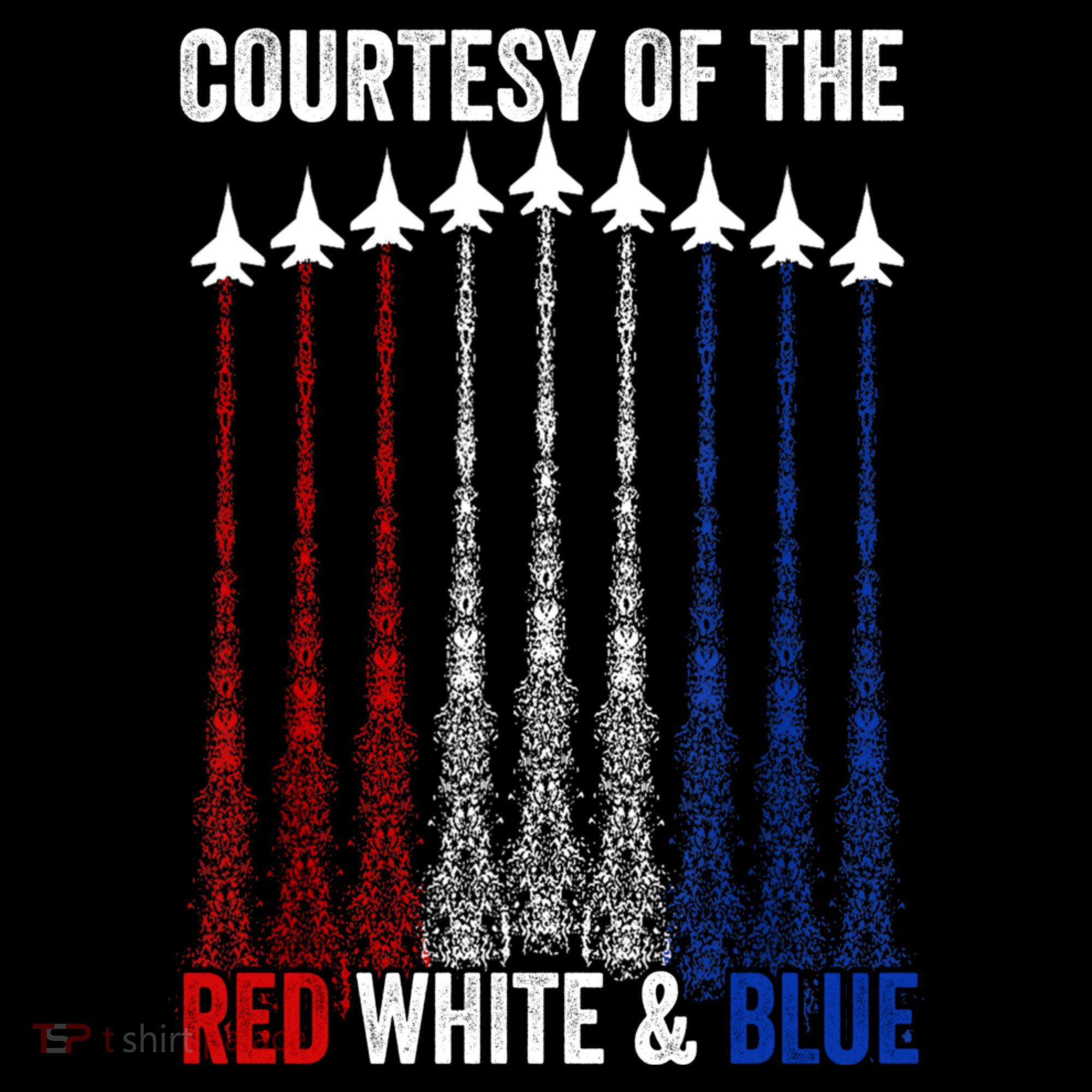 Courtesy Of The Red White And Blue 4th Of July Coffee Mug