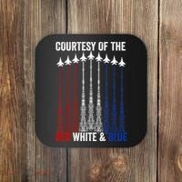 Courtesy Of The Red White And Blue 4th Of July Coaster thumb 0