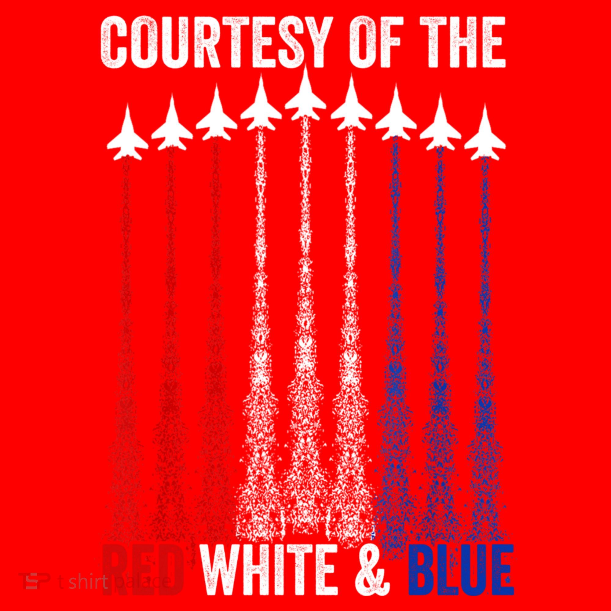 Courtesy Of The Red White And Blue 4th Of July Santa Hat