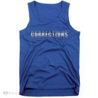 Corrections Officer Thin Silver Line Correctional Officer Cool Gift Tank Top thumb 0