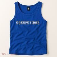 Corrections Officer Thin Silver Line Correctional Officer Cool Gift Tank Top thumb 2
