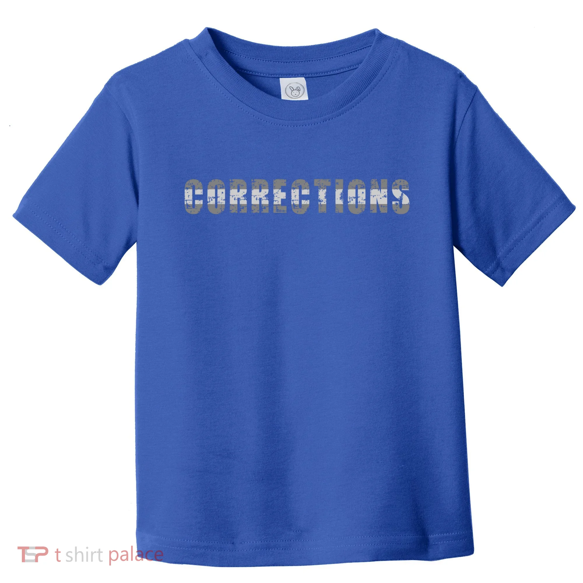 Corrections Officer Thin Silver Line Correctional Officer Cool Gift Toddler T-Shirt