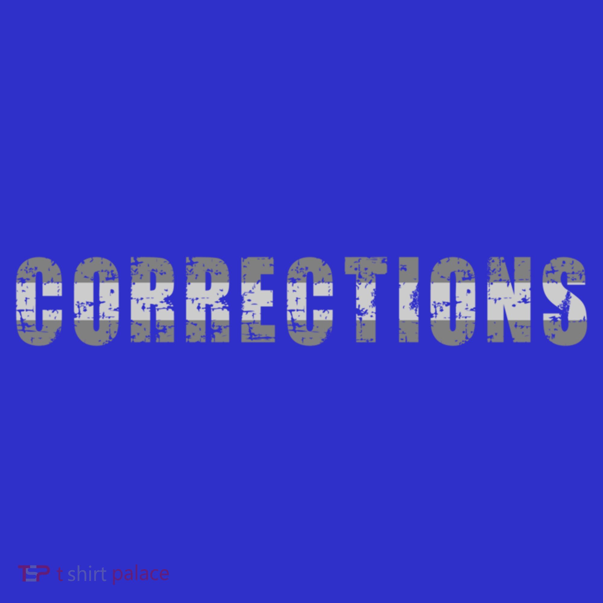 Corrections Officer Thin Silver Line Correctional Officer Cool Gift Women's Long Sleeve Shirt