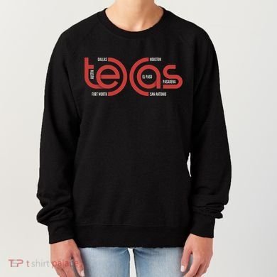 Cities Of Texas Logo Women's Sweatshirt