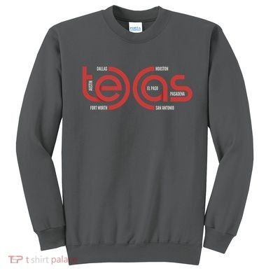 Cities Of Texas Logo Sweatshirt