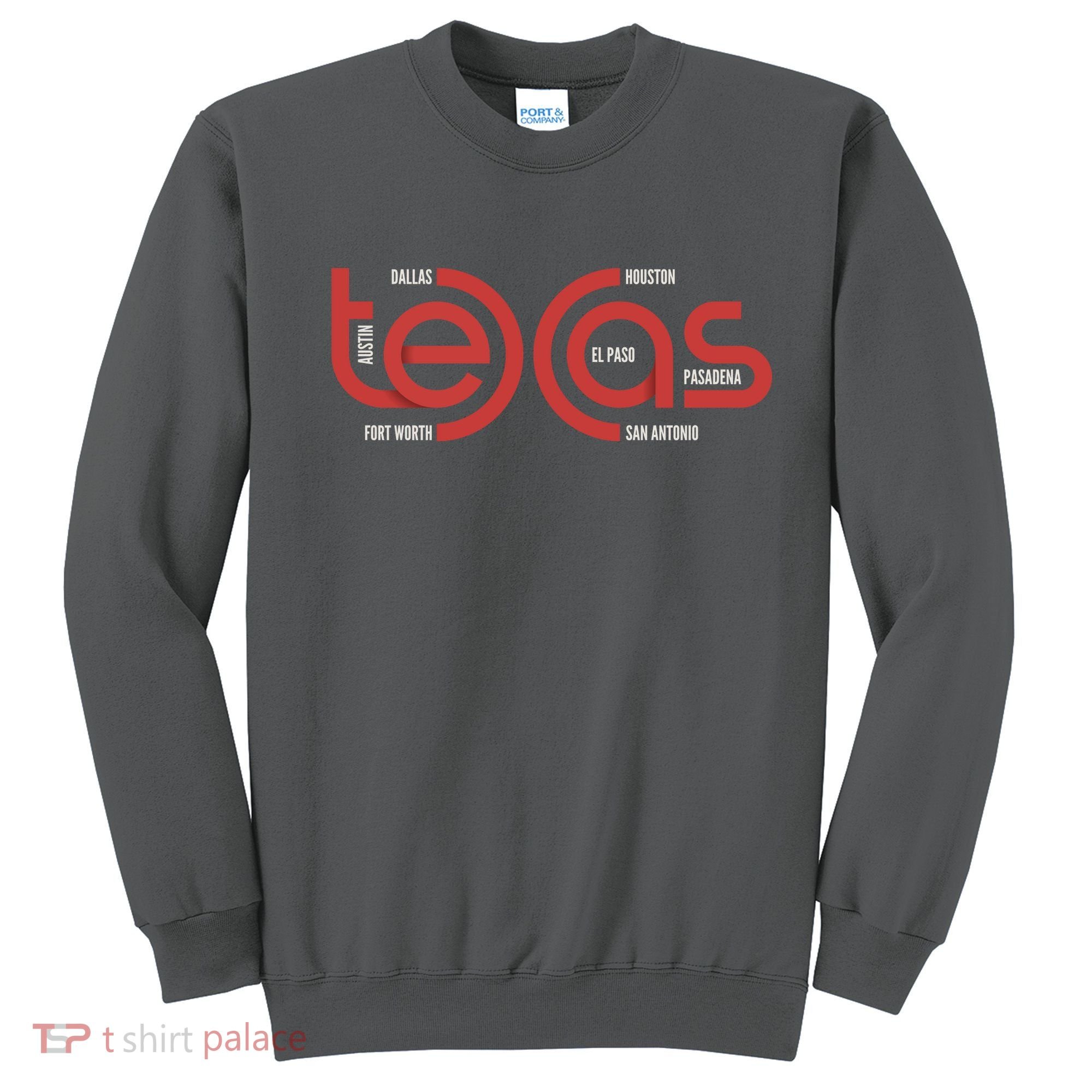 Cities Of Texas Logo Sweatshirt