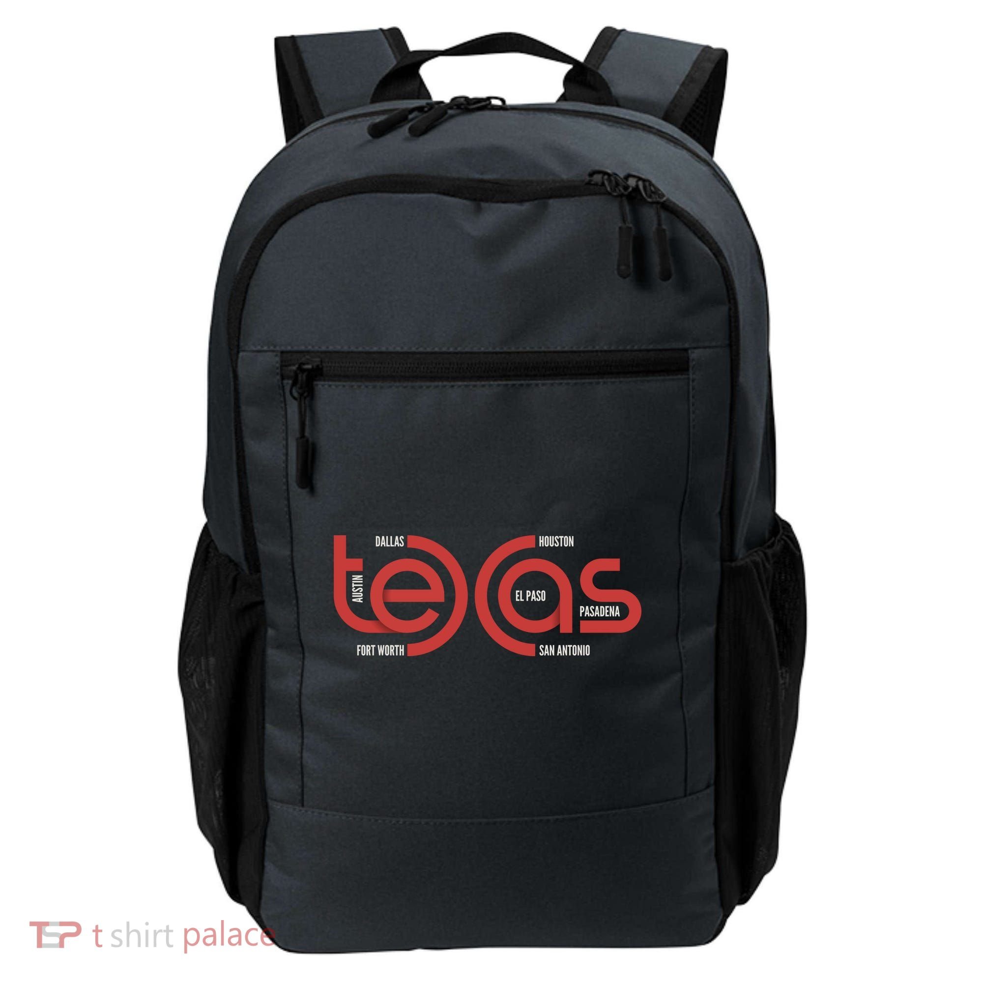 Cities Of Texas Logo Backpack