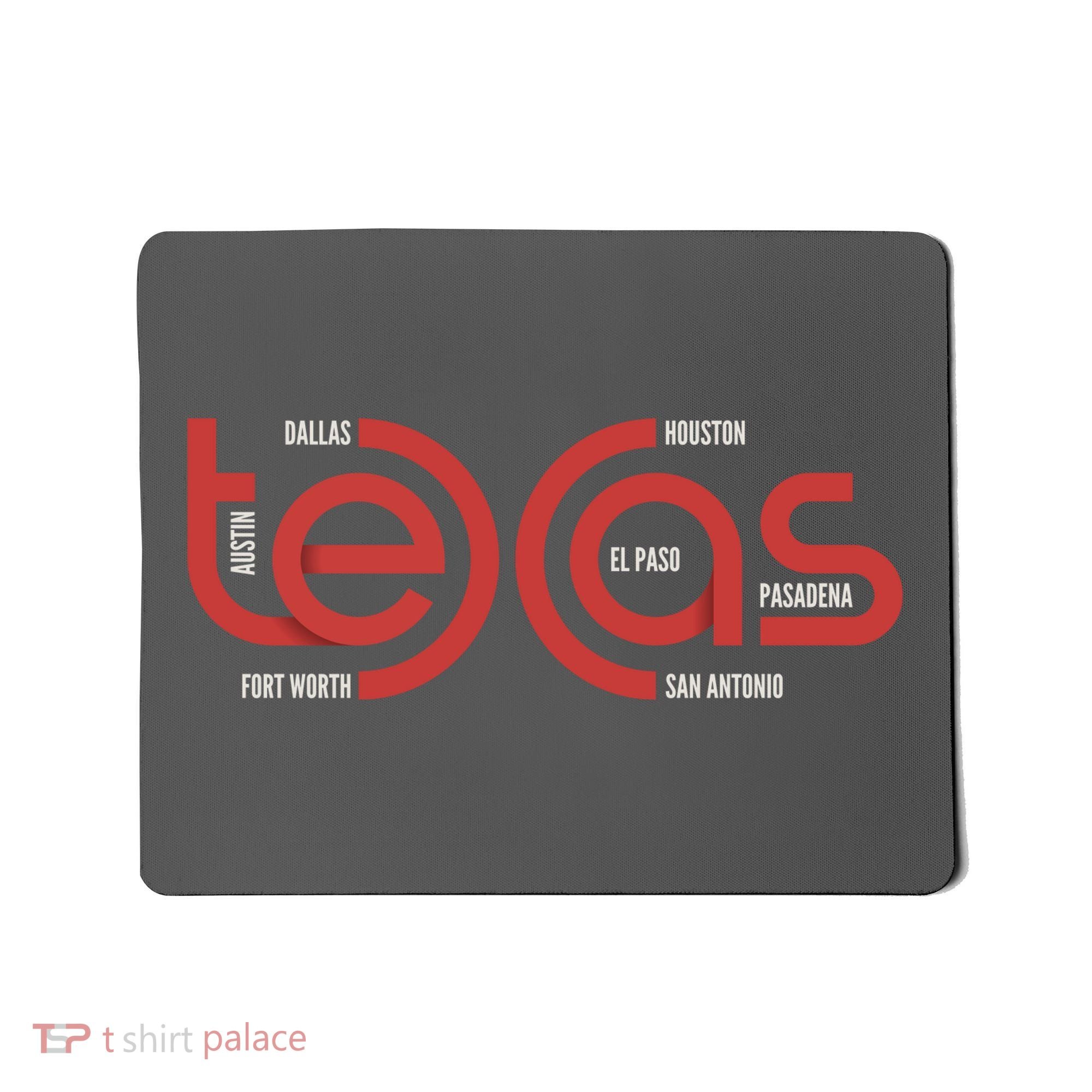 Cities Of Texas Logo Mousepad