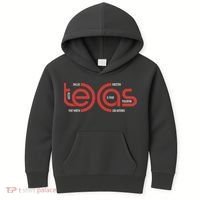 Cities Of Texas Logo Kids Hoodie thumb 0