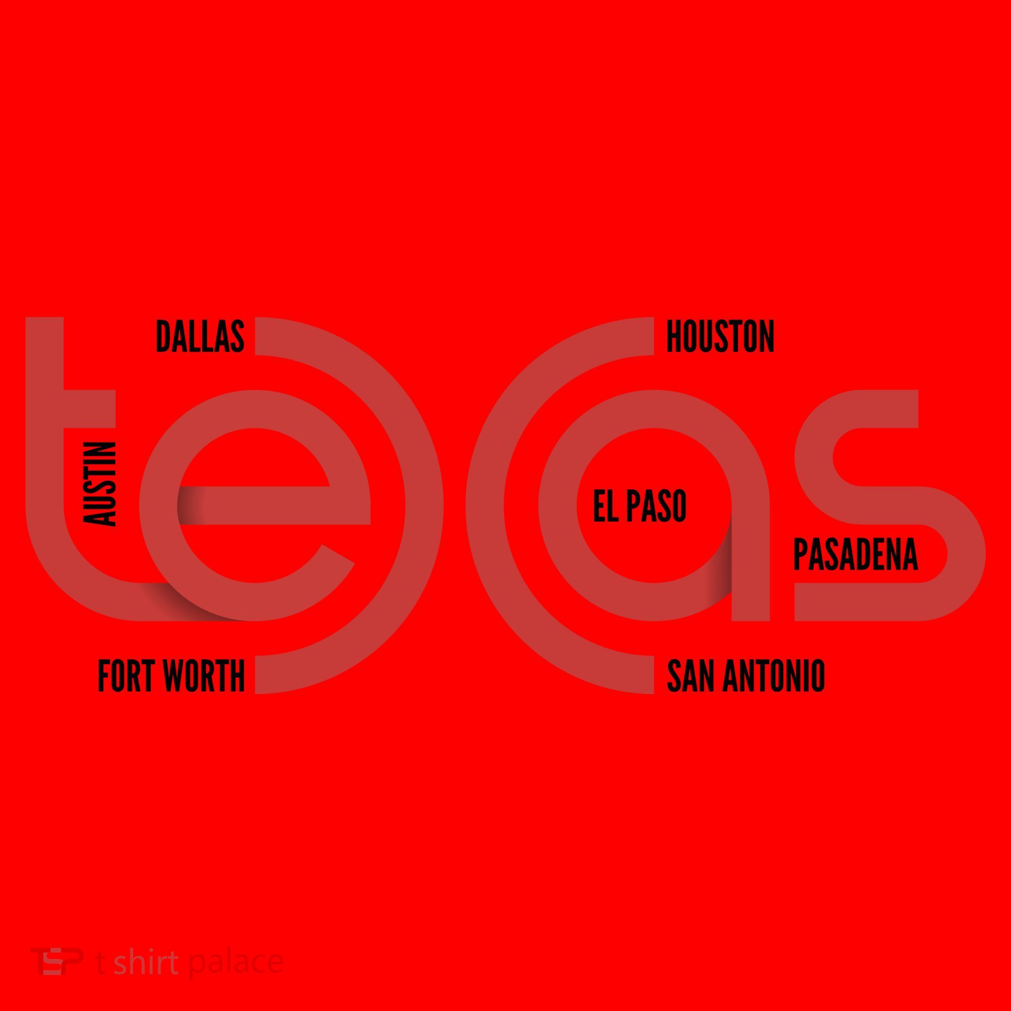 Cities Of Texas Logo Santa Hat