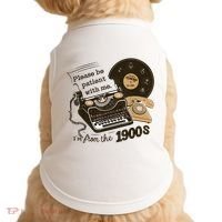 Cute Old Telephone Please Be Patient With Me Im From The 1900s Gift Doggie Tank thumb 0