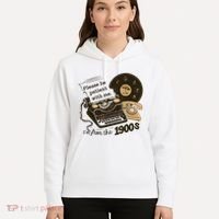 Cute Old Telephone Please Be Patient With Me Im From The 1900s Gift Hoodie thumb 5
