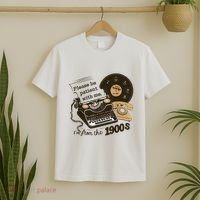 Cute Old Telephone Please Be Patient With Me Im From The 1900s Gift T-Shirt thumb 2
