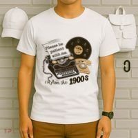 Cute Old Telephone Please Be Patient With Me Im From The 1900s Gift T-Shirt thumb 6