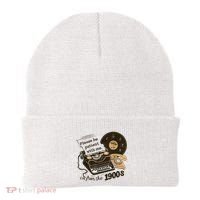 Cute Old Telephone Please Be Patient With Me Im From The 1900s Gift Beanie thumb 0
