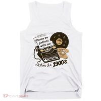 Cute Old Telephone Please Be Patient With Me Im From The 1900s Gift Tank Top thumb 0