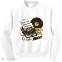 Cute Old Telephone Please Be Patient With Me Im From The 1900s Gift Kids Sweatshirt thumb 0