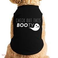 Check Out This Booty Funny Ghost Boo Halloween Gift Doggie Tank thumb 0