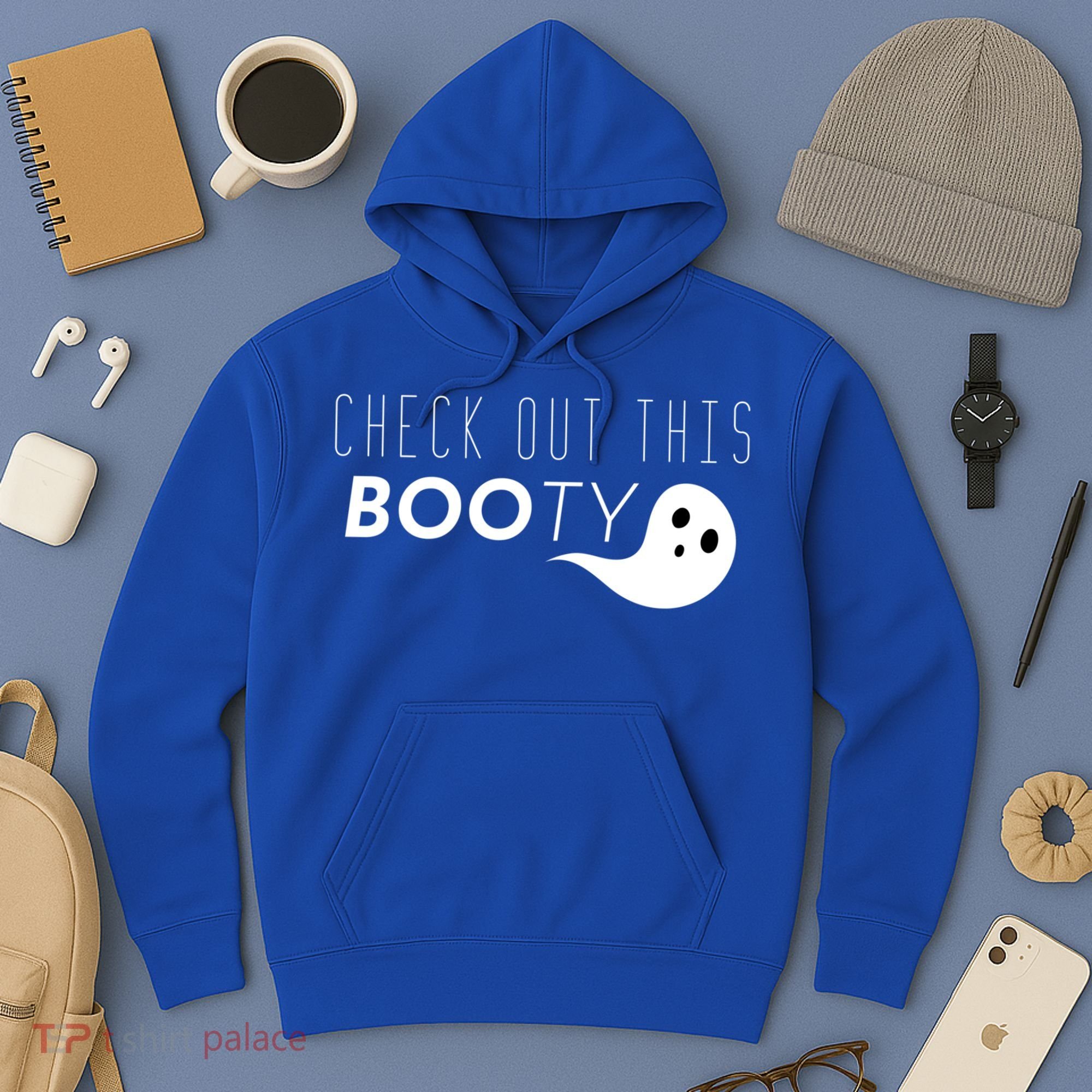 Check Out This Booty Funny Ghost Boo Halloween Gift Hoodie