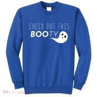 Check Out This Booty Funny Ghost Boo Halloween Gift Sweatshirt thumb 0