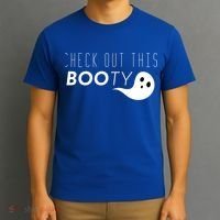 Check Out This Booty Funny Ghost Boo Halloween Gift T-Shirt thumb 3