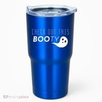 Check Out This Booty Funny Ghost Boo Halloween Gift Tumbler thumb 0