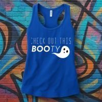 Check Out This Booty Funny Ghost Boo Halloween Gift Women's Tank Top thumb 3