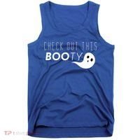 Check Out This Booty Funny Ghost Boo Halloween Gift Tank Top thumb 0