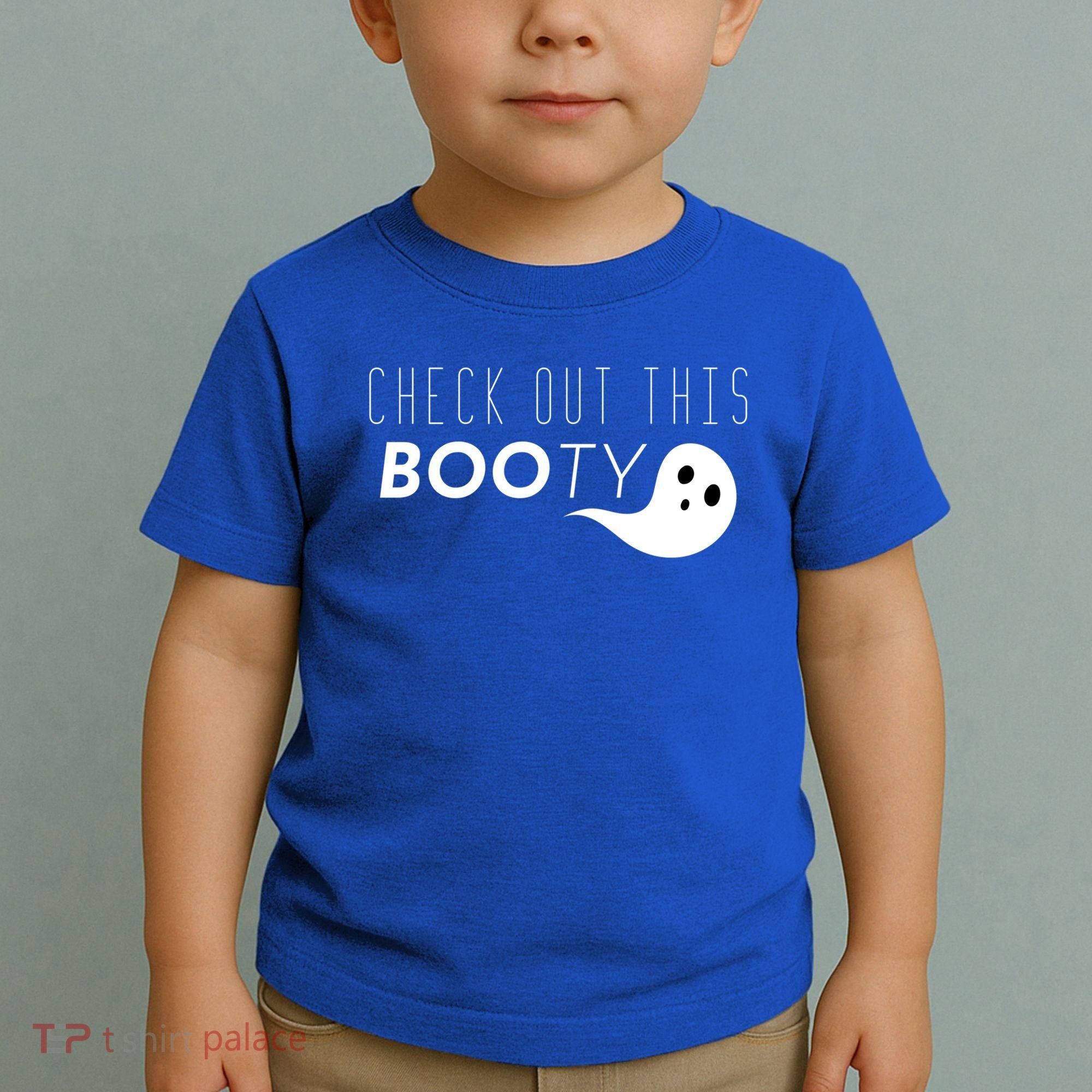 Check Out This Booty Funny Ghost Boo Halloween Gift Toddler T-Shirt