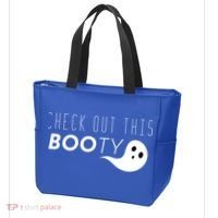 Check Out This Booty Funny Ghost Boo Halloween Gift Tote Bag thumb 3
