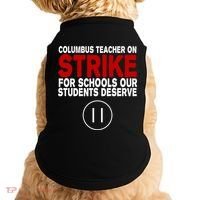 Columbus Ohio Teacher, School Teachers Strike Doggie Tank thumb 0