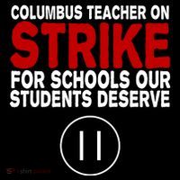 Columbus Ohio Teacher, School Teachers Strike Ornament thumb 1