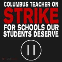 Columbus Ohio Teacher, School Teachers Strike Women's Tank Top thumb 5