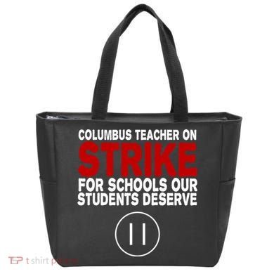 Columbus Ohio Teacher, School Teachers Strike Tote Bag