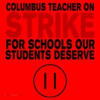Columbus Ohio Teacher, School Teachers Strike Santa Hat thumb 1