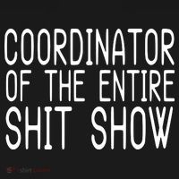 Coordinator Of The Entire Shit Show Ornament thumb 1