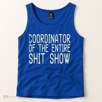 Coordinator Of The Entire Shit Show Tank Top thumb 2
