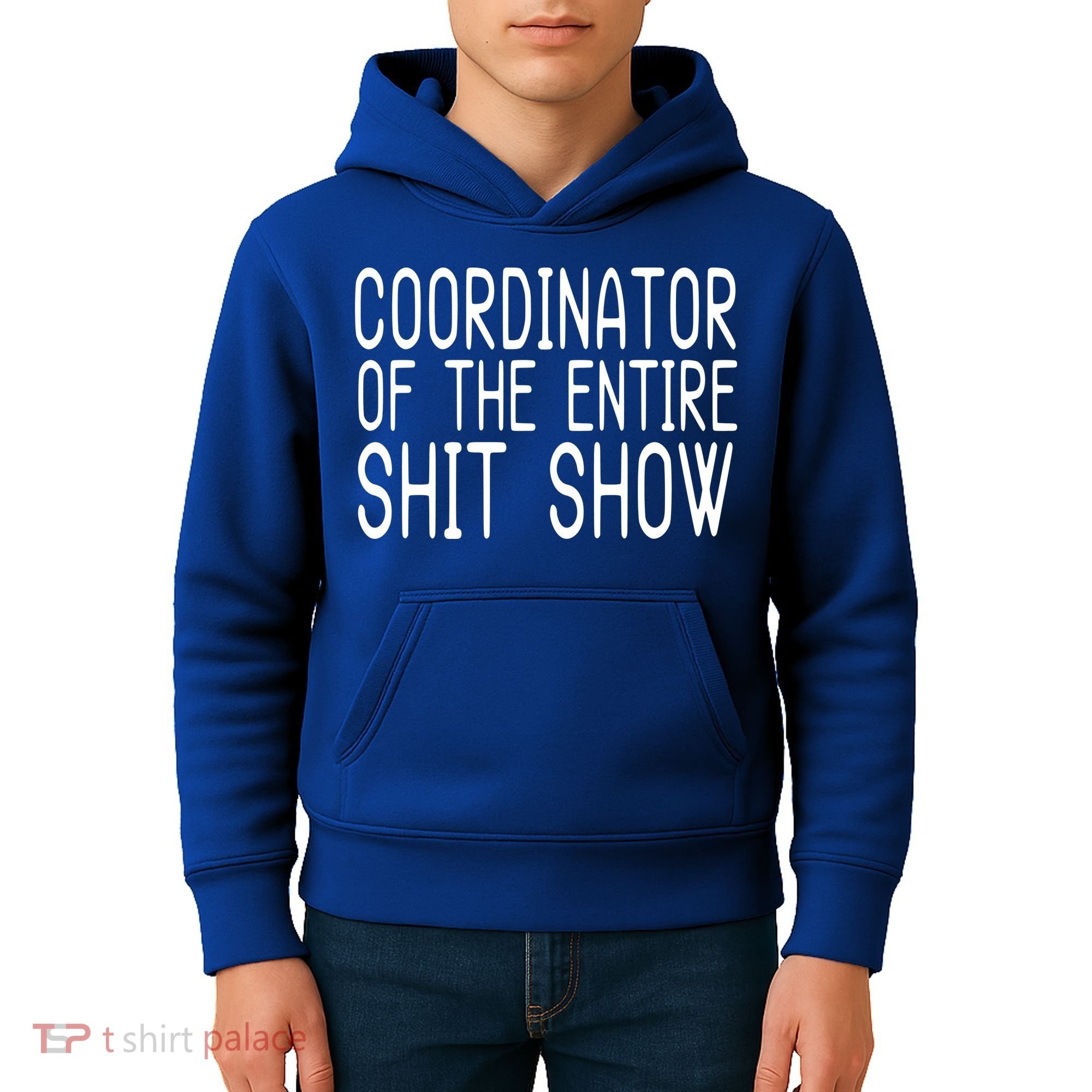 Coordinator Of The Entire Shit Show Kids Hoodie