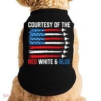 Courtesy Of The Red White And Blue 4th Of July Doggie Tank thumb 0
