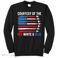 Courtesy Of The Red White And Blue 4th Of July Sweatshirt thumb 0