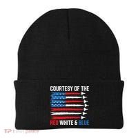 Courtesy Of The Red White And Blue 4th Of July Beanie thumb 0